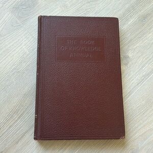 The Book of Knowledge 1953 Annual - Grolier Society